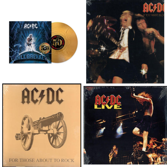 This is a 4 LP Vinyl SKU bundle.
1.This LP Vinyl is brand new.Format: LP VinylThis item's title is: Ballbreaker (50Th Anniversary/Gold Color LP Vinyl)Artist: Ac/DcBarcode: 196588733611Release Date: 6/21/2024
2.This LP Vinyl is brand new.