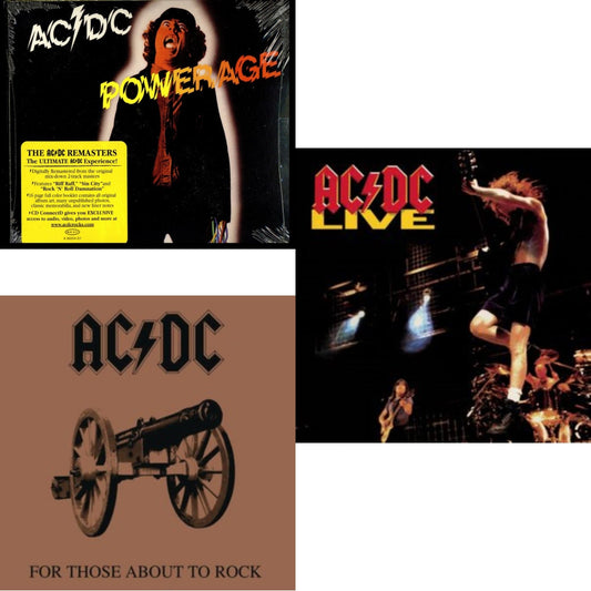 Powerage & For Those About To Rock & Live
