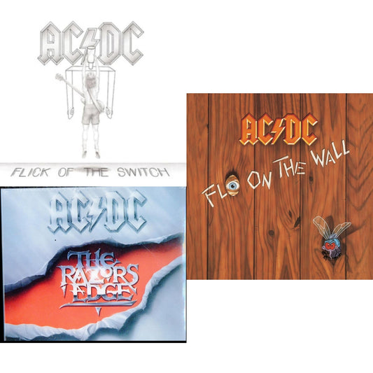 Flick Of The Switch & Razor's Edge & Fly On The Wall