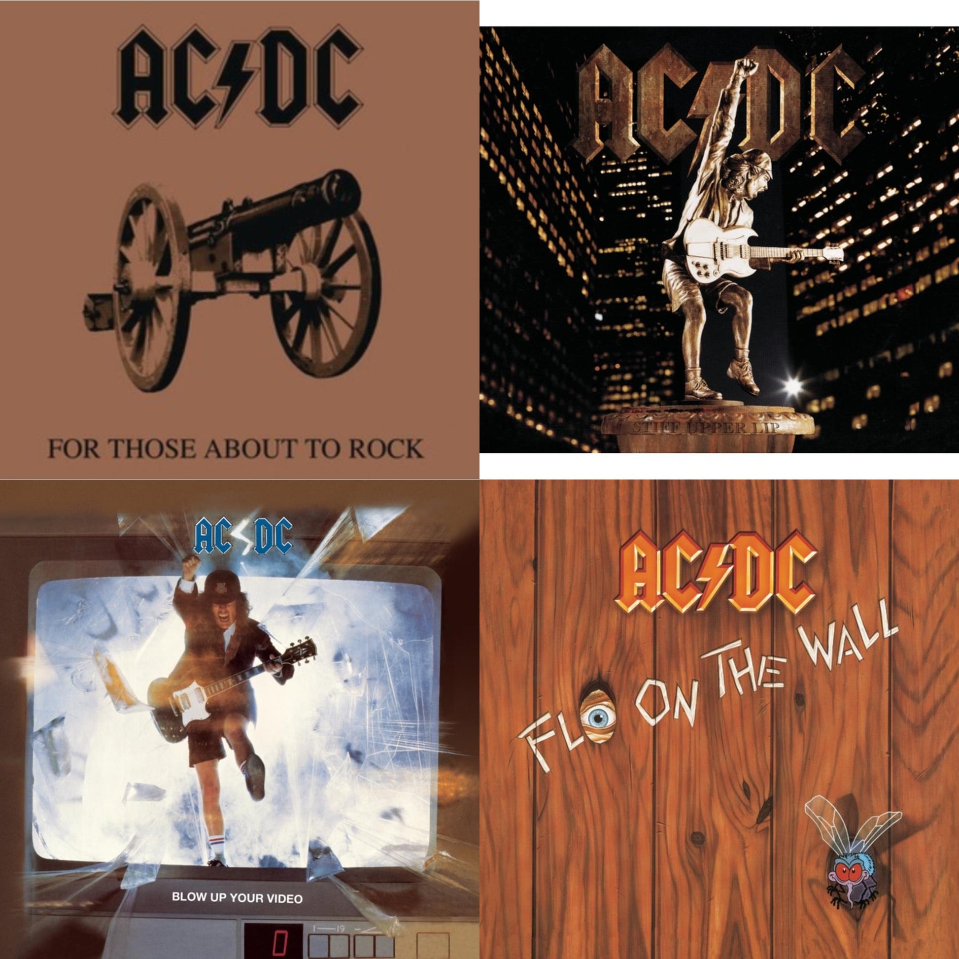 This is a 4 CD SKU bundle.
1.This CD is brand new.Format: CDMusic Style: Hard RockThis item's title is: For Those About To RockArtist: Ac/DcLabel: LEGACYBarcode: 696998020825Release Date: 4/29/2003
2.This CD is brand new.
