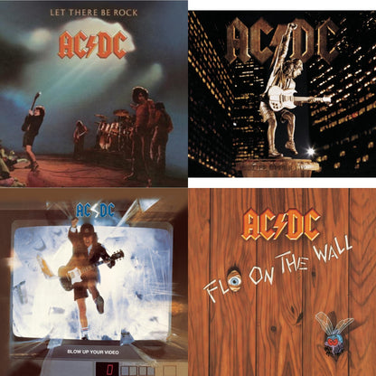 This is a 4 CD SKU bundle.
1.This CD is brand new.Format: CDMusic Style: Hard RockThis item's title is: Let There Be RockArtist: Ac/DcLabel: LEGACYBarcode: 696998020320Release Date: 4/29/2003
2.This CD is brand new.