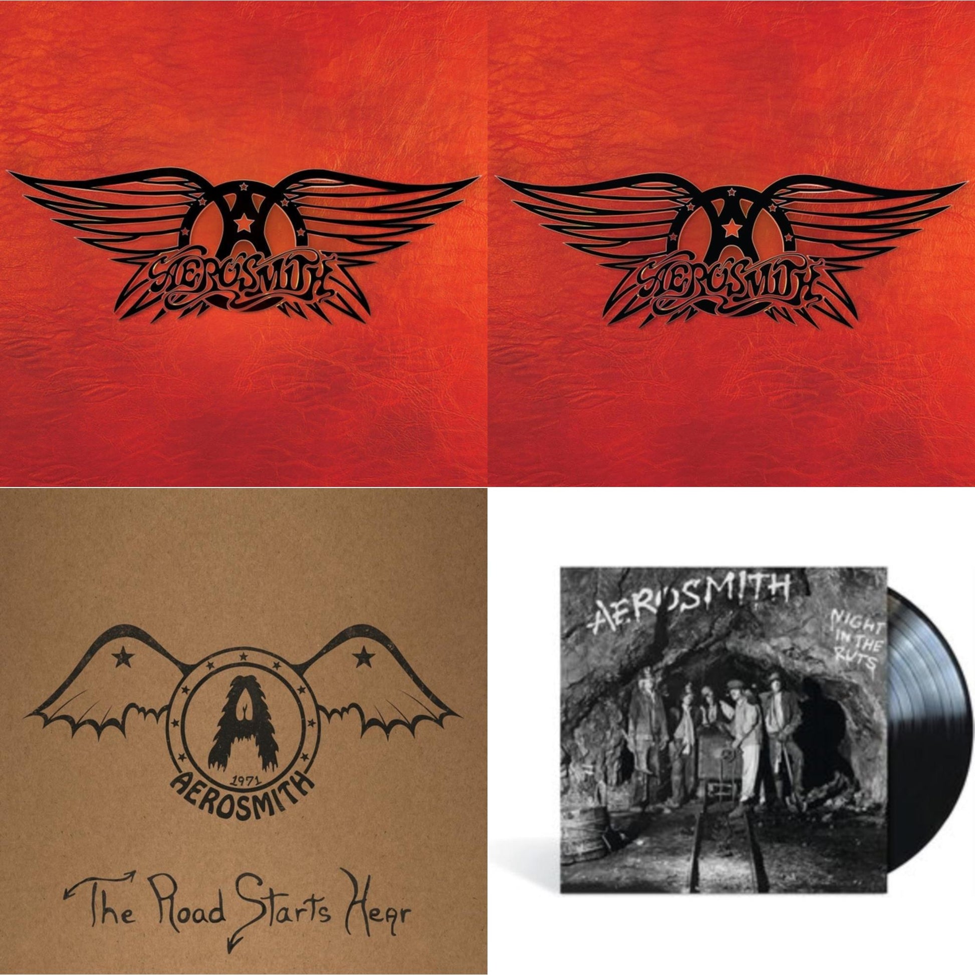 This is a 4 LP Vinyl SKU bundle.
1.This LP Vinyl is brand new.Format: LP VinylMusic Style: Blues RockThis item's title is: 1971: The Road Starts HereArtist: AerosmithLabel: UMEBarcode: 602438308026Release Date: 4/8/2022
2.This LP Vinyl is brand new.