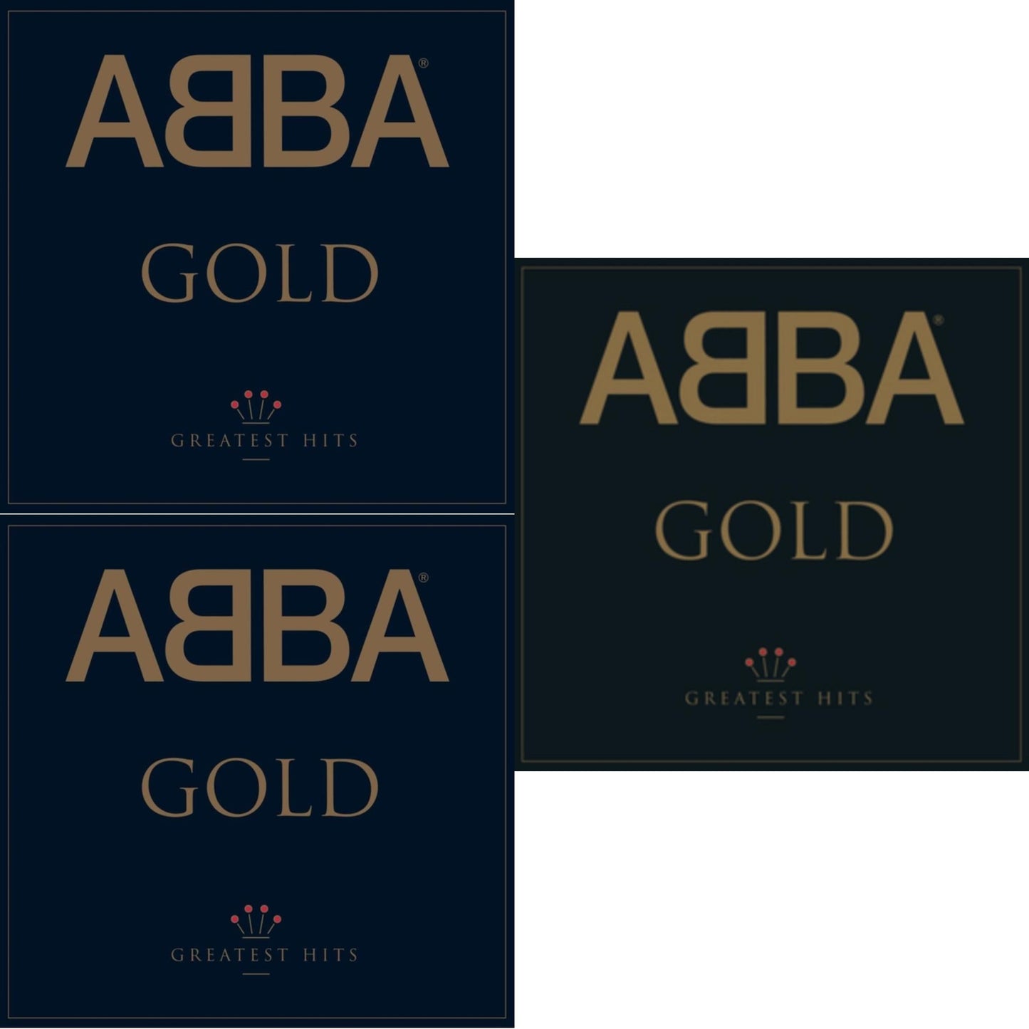 This is a 3 LP Vinyl SKU bundle.
1.This LP Vinyl is brand new.Format: LP VinylThis item's title is: Gold - Greatest Hits (Gold Vinyl/2LP)Artist: AbbaLabel: CAPITOLBarcode: 602577629211Release Date: 9/23/2022
2.This LP Vinyl is brand new.