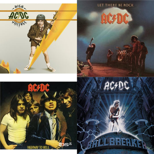 This is a 4 CD SKU bundle.
1.This CD is brand new.Format: CDMusic Style: Hard RockThis item's title is: High VoltageArtist: Ac/DcLabel: LEGACYBarcode: 696998020122Release Date: 2/18/2003
2.This CD is brand new.