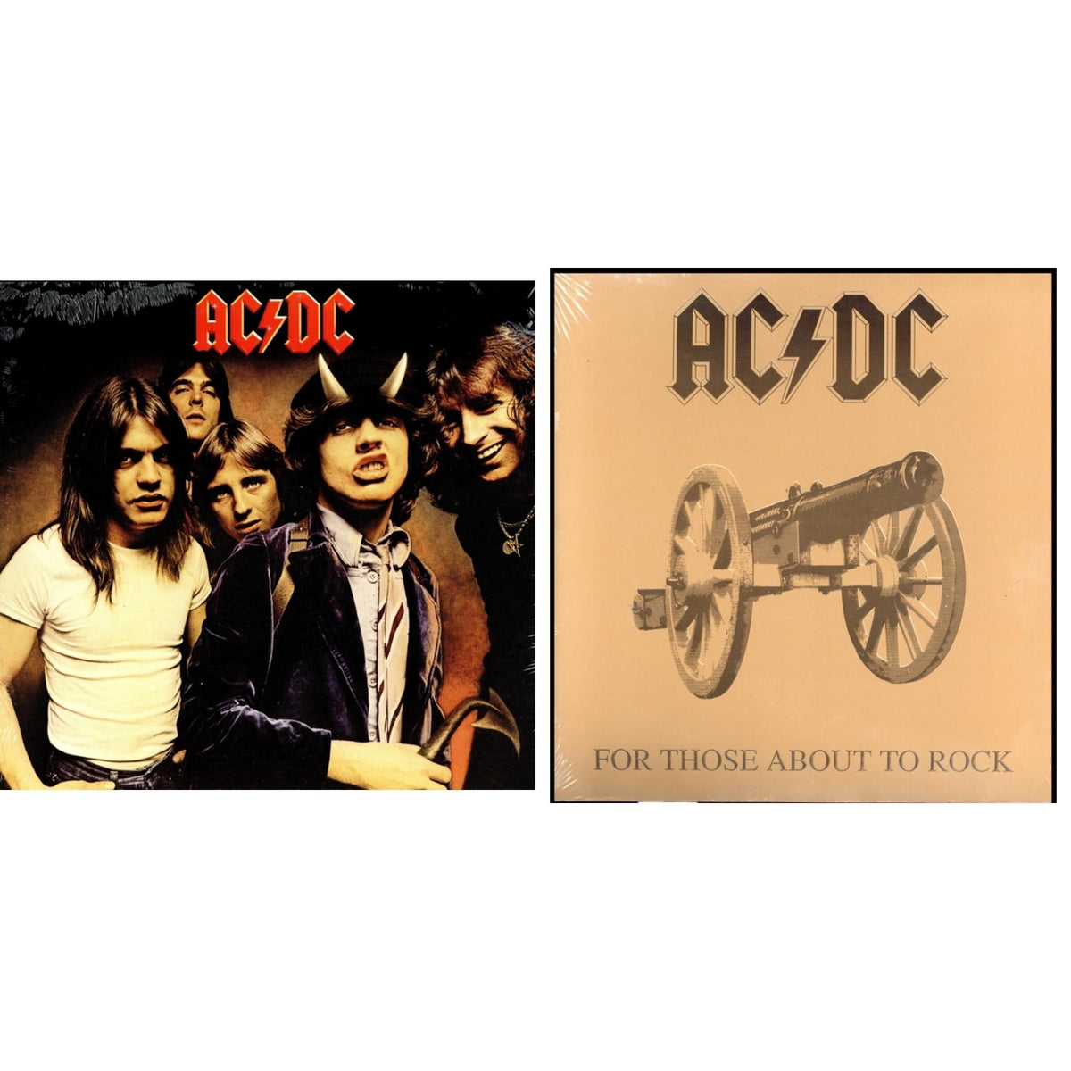 Highway To Hell (180G) & For Those About To Rock (180G)