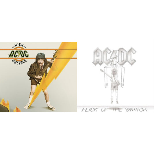 This is a 2 CD SKU bundle.
1.This CD is brand new.Format: CDMusic Style: Hard RockThis item's title is: High VoltageArtist: Ac/DcLabel: LEGACYBarcode: 696998020122Release Date: 2/18/2003
2.This CD is brand new.