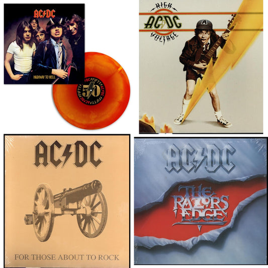 This is a 4 LP Vinyl SKU bundle.
1.This LP Vinyl is brand new.Format: LP VinylMusic Style: Hard RockThis item's title is: Highway To Hell (Orange Blend LP Vinyl)Artist: Ac/DcLabel: Sony MusicBarcode: 196588462610Release Date: 3/15/2024
2.This LP Vinyl is brand new.