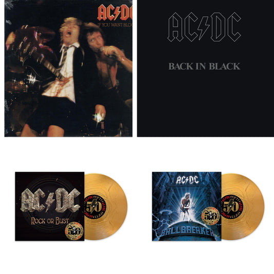 This is a 4 LP Vinyl SKU bundle.
1.This LP Vinyl is brand new.Format: LP VinylMusic Style: Hard RockThis item's title is: If You Want Blood You've Got It (180G)Artist: Ac/DcLabel: LEGACYBarcode: 696998020511Release Date: 10/14/2003
2.This LP Vinyl is brand new.