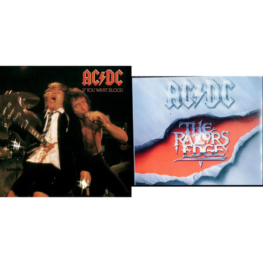 This is a 2 CD SKU bundle.
1.This CD is brand new.Format: CDMusic Style: Hard RockThis item's title is: If You Want Blood You've Got ItArtist: Ac/DcLabel: LEGACYBarcode: 696998020528Release Date: 7/1/2003
2.This CD is brand new.