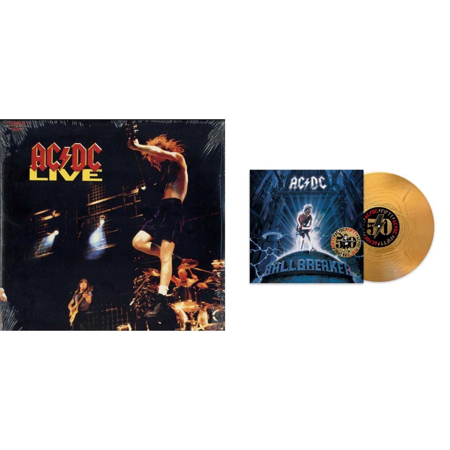 This is a 2 LP Vinyl SKU bundle.
1.This LP Vinyl is brand new.Format: LP VinylThis item's title is: Ballbreaker (50Th Anniversary/Gold Color LP Vinyl)Artist: Ac/DcBarcode: 196588733611Release Date: 6/21/2024
2.This LP Vinyl is brand new.