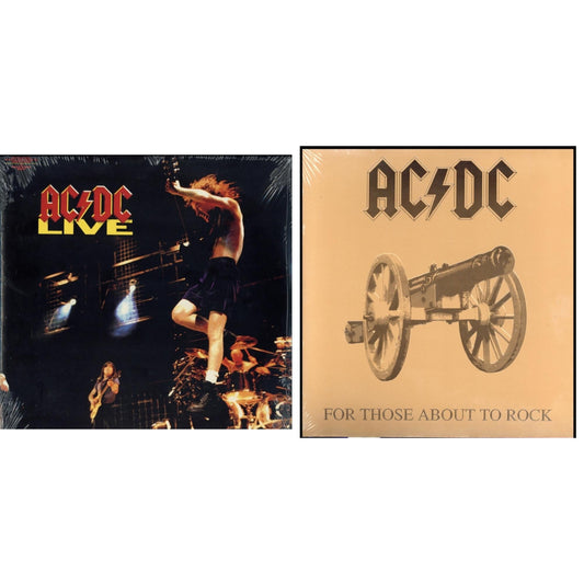 This is a 2 LP Vinyl SKU bundle.
1.This LP Vinyl is brand new.Format: LP VinylMusic Style: Blues RockThis item's title is: For Those About To Rock (180G)Artist: Ac/DcLabel: LEGACYBarcode: 696998020818Release Date: 10/14/2003
2.This LP Vinyl is brand new.