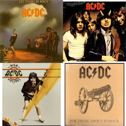 High Voltage (180G) & Let There Be Rock (180G) & Highway To Hell (180G) & For Those About To Rock (180G)