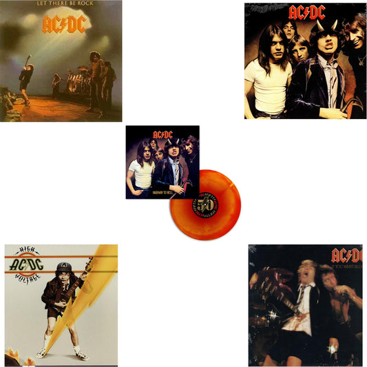 This is a 5 LP Vinyl SKU bundle.
1.This LP Vinyl is brand new.Format: LP VinylMusic Style: Hard RockThis item's title is: Highway To Hell (Orange Blend LP Vinyl)Artist: Ac/DcLabel: Sony MusicBarcode: 196588462610Release Date: 3/15/2024
2.This LP Vinyl is brand new.