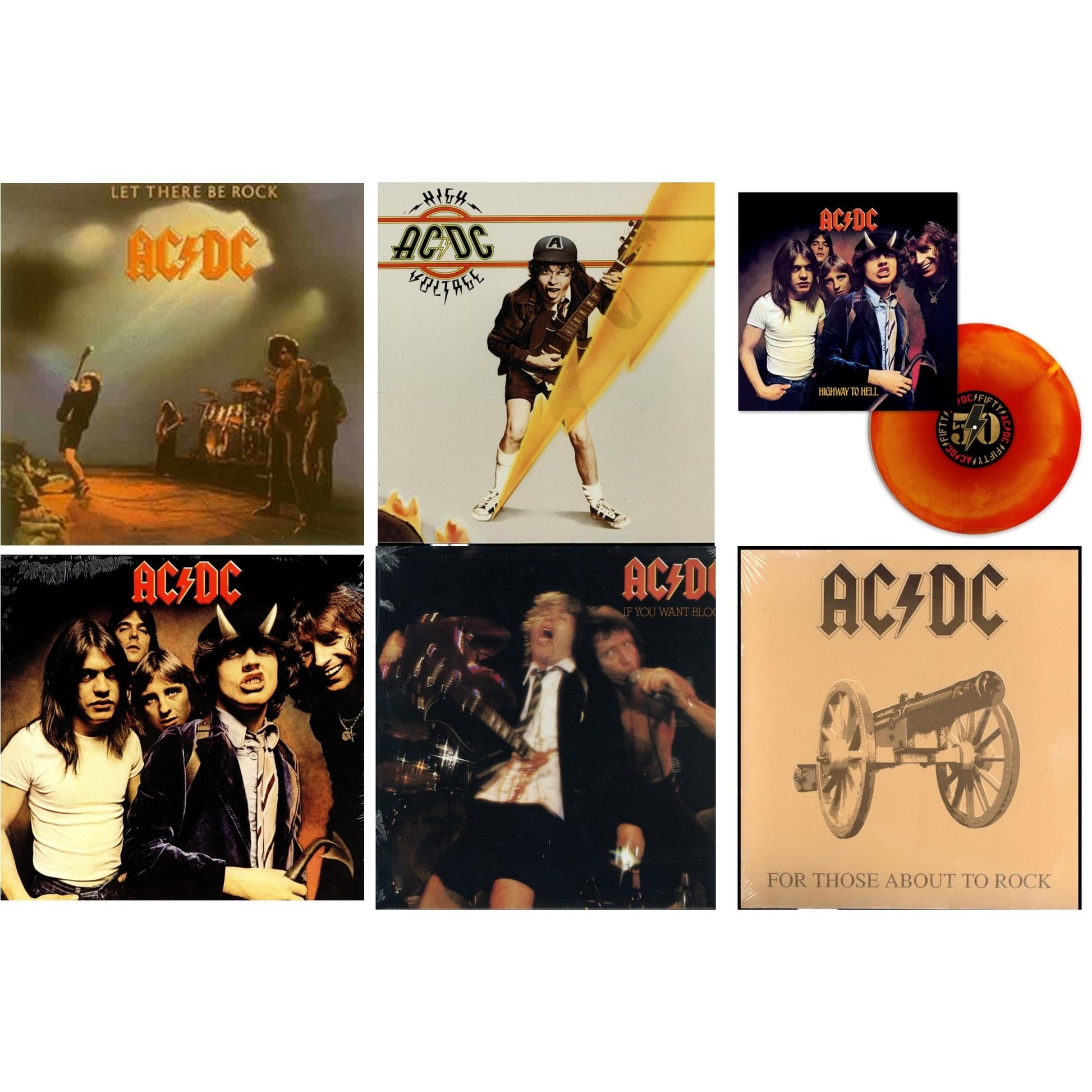 This is a 6 LP Vinyl SKU bundle.
1.This LP Vinyl is brand new.Format: LP VinylMusic Style: Hard RockThis item's title is: Highway To Hell (Orange Blend LP Vinyl)Artist: Ac/DcLabel: Sony MusicBarcode: 196588462610Release Date: 3/15/2024
2.This LP Vinyl is brand new.