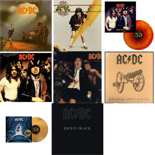 This is a 8 LP Vinyl SKU bundle.
1.This LP Vinyl is brand new.Format: LP VinylMusic Style: Hard RockThis item's title is: Highway To Hell (Orange Blend LP Vinyl)Artist: Ac/DcLabel: Sony MusicBarcode: 196588462610Release Date: 3/15/2024
2.This LP Vinyl is brand new.