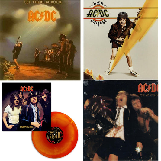 This is a 4 LP Vinyl SKU bundle.
1.This LP Vinyl is brand new.Format: LP VinylMusic Style: Hard RockThis item's title is: Highway To Hell (Orange Blend LP Vinyl)Artist: Ac/DcLabel: Sony MusicBarcode: 196588462610Release Date: 3/15/2024
2.This LP Vinyl is brand new.