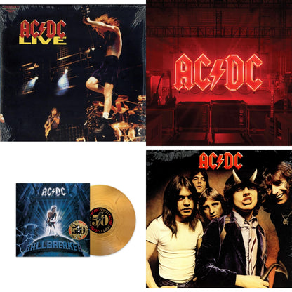 This is a 4 LP Vinyl SKU bundle.
1.This LP Vinyl is brand new.Format: LP VinylMusic Style: Hard RockThis item's title is: Power Up (180G/Gatefold Jacket/Inner Sleeve)Artist: Ac/DcLabel: COLUMBIABarcode: 194397255614Release Date: 11/13/2020
2.This LP Vinyl is brand new.
