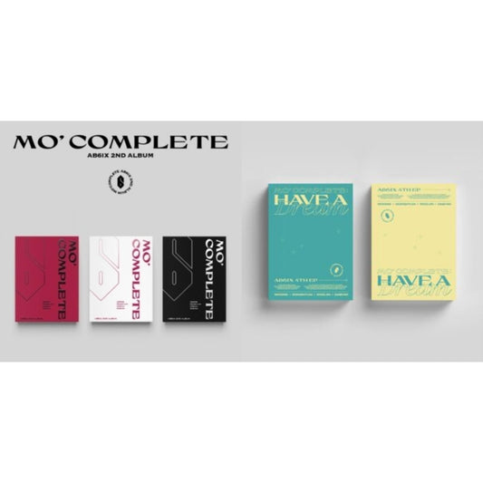 This is a 2 CD SKU bundle.
1.This CD is brand new.Format: CDThis item's title is: Mo' CompleteArtist: Ab6ixBarcode: 8809355977430Release Date: 9/28/2021
2.This CD is brand new.