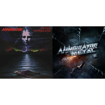 This is a 2 LP Vinyl SKU bundle.
1.This LP Vinyl is brand new.Format: LP VinylMusic Style: ThrashThis item's title is: Metal Ii (Limited/Transparent Orange Vinyl/2LP)Artist: AnnihilatorLabel: EARMUSICBarcode: 4029759171010Release Date: 2/18/2022
2.This LP Vinyl is brand new.