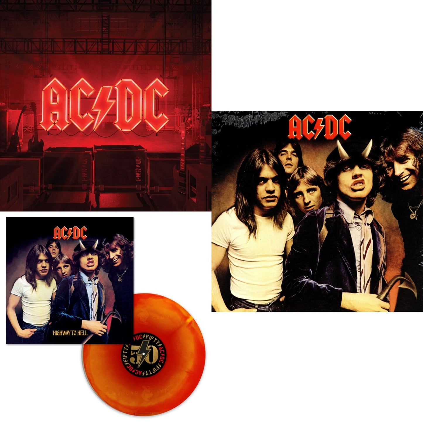 This is a 3 LP Vinyl SKU bundle.
1.This LP Vinyl is brand new.Format: LP VinylMusic Style: Hard RockThis item's title is: Power Up (180G/Gatefold Jacket/Inner Sleeve)Artist: Ac/DcLabel: COLUMBIABarcode: 194397255614Release Date: 11/13/2020
2.This LP Vinyl is brand new.