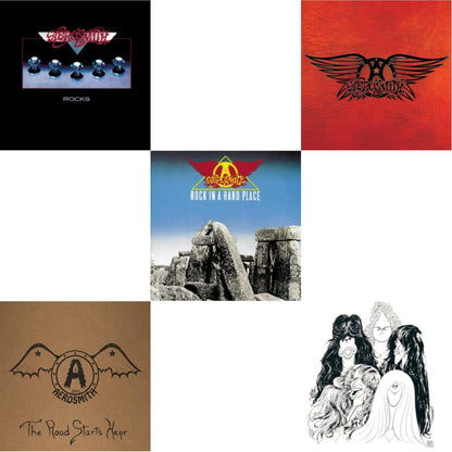 This is a 5 LP Vinyl SKU bundle.
1.This LP Vinyl is brand new.Format: LP VinylMusic Style: Blues RockThis item's title is: 1971: The Road Starts HereArtist: AerosmithLabel: UMEBarcode: 602438308026Release Date: 4/8/2022
2.This LP Vinyl is brand new.