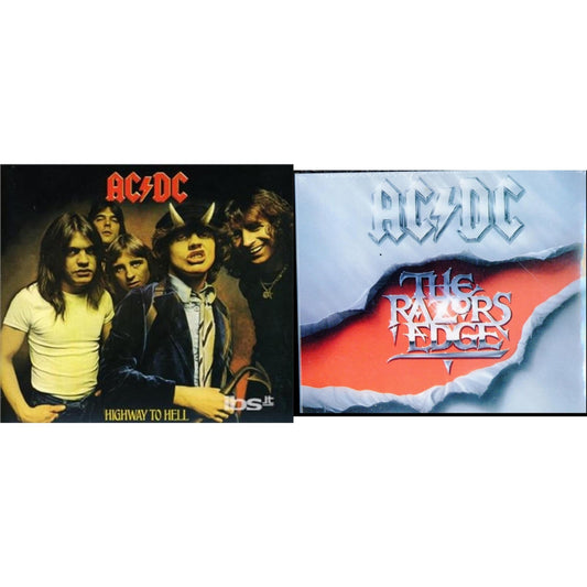 This is a 2 CD SKU bundle.
1.This CD is brand new.Format: CDMusic Style: Hard RockThis item's title is: Highway To HellArtist: Ac/DcLabel: LEGACYBarcode: 696998020627Release Date: 2/18/2003
2.This CD is brand new.