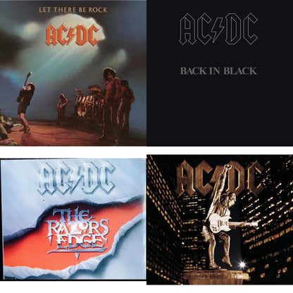 This is a 4 CD SKU bundle.
1.This CD is brand new.Format: CDMusic Style: Hard RockThis item's title is: Let There Be RockArtist: Ac/DcLabel: LEGACYBarcode: 696998020320Release Date: 4/29/2003
2.This CD is brand new.