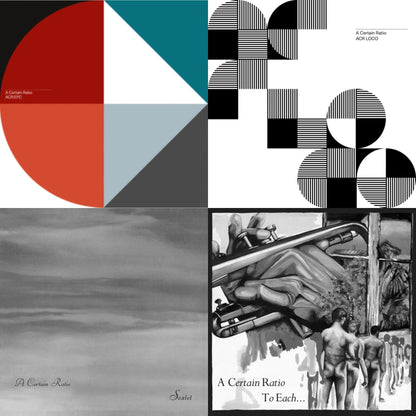 This is a 4 LP Vinyl SKU bundle.
1.This LP Vinyl is brand new.Format: LP VinylMusic Style: ElectroThis item's title is: Acr:Epc (Limited Edition/Cornflour Blue LP Vinyl)Artist: A Certain RatioLabel: MUTEBarcode: 5400863044350Release Date: 7/2/2021
2.This LP Vinyl is brand new.