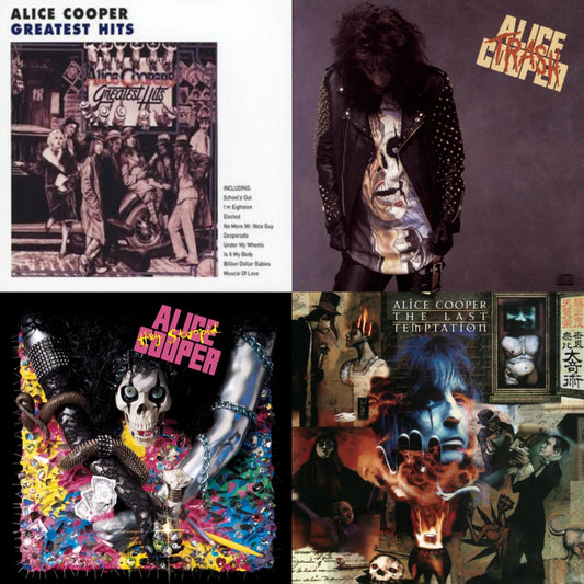 Alice Cooper's Greatest Hits & Trash & Hey Stoopid & Last Temptation