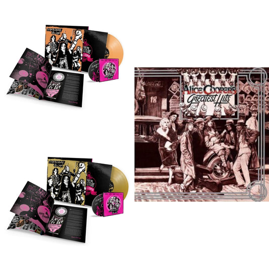 Live From The Astroturf (Apricoot LP Vinyl/DVD) & Live From The Astroturf (Gold LP Vinyl/DVD) & Alice Cooper's Greatest Hits (180G/Limited Anniversary Edition)