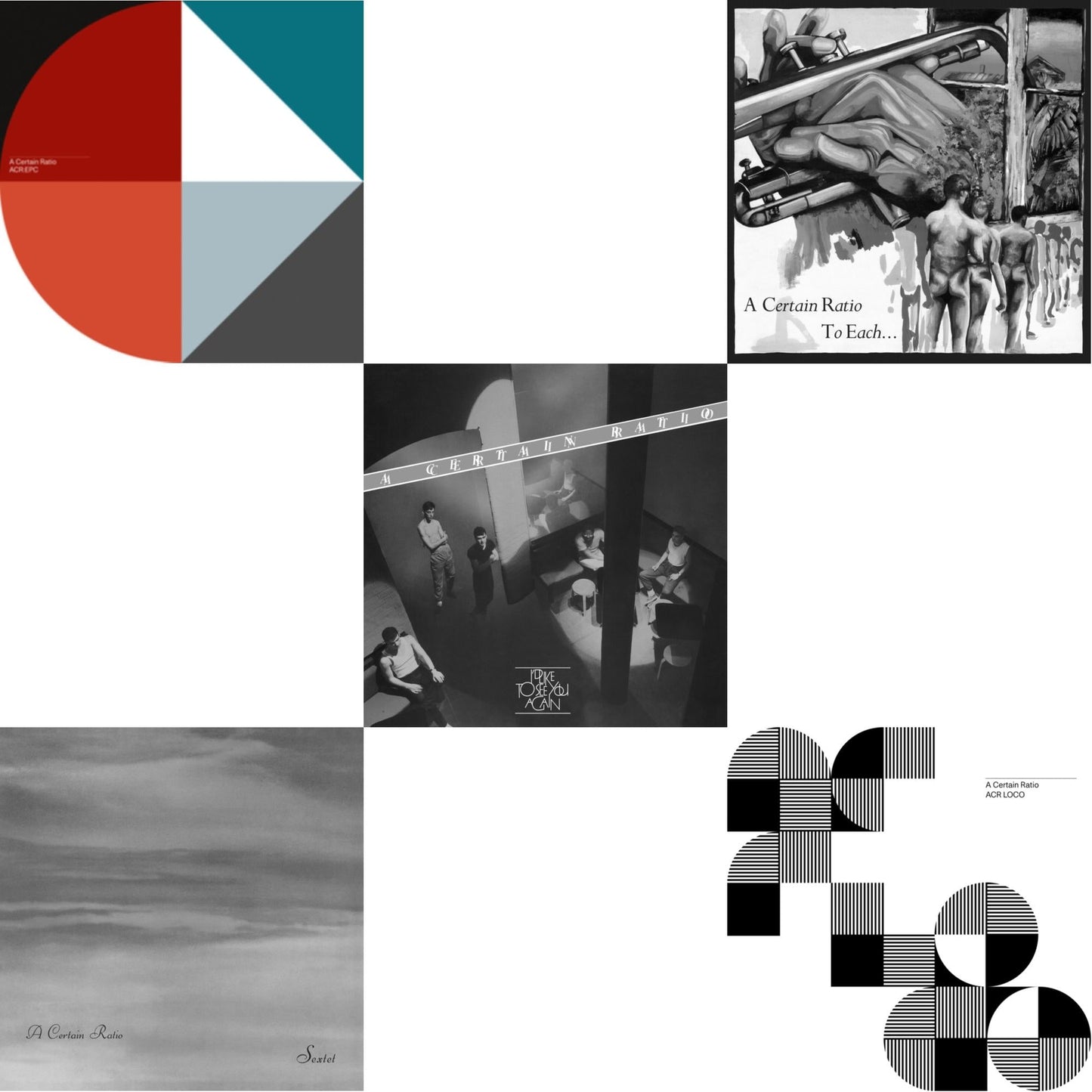 This is a 5 LP Vinyl SKU bundle.
1.This LP Vinyl is brand new.Format: LP VinylMusic Style: ElectroThis item's title is: Acr:Epc (Limited Edition/Cornflour Blue LP Vinyl)Artist: A Certain RatioLabel: MUTEBarcode: 5400863044350Release Date: 7/2/2021
2.This LP Vinyl is brand new.