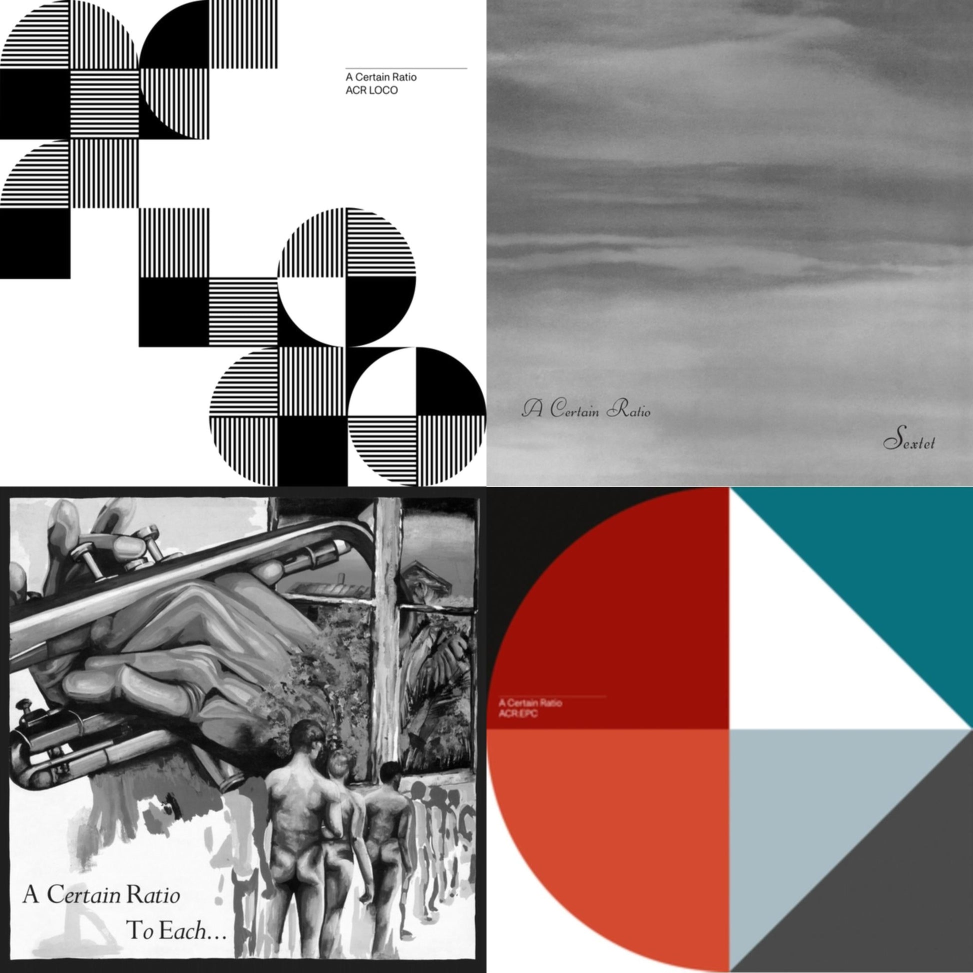 This is a 4 LP Vinyl SKU bundle.
1.This LP Vinyl is brand new.Format: LP VinylThis item's title is: Acr Loco (Limited Edition Color LP Vinyl)Artist: A Certain RatioLabel: MUTEBarcode: 724596998731Release Date: 10/2/2020
2.This LP Vinyl is brand new.