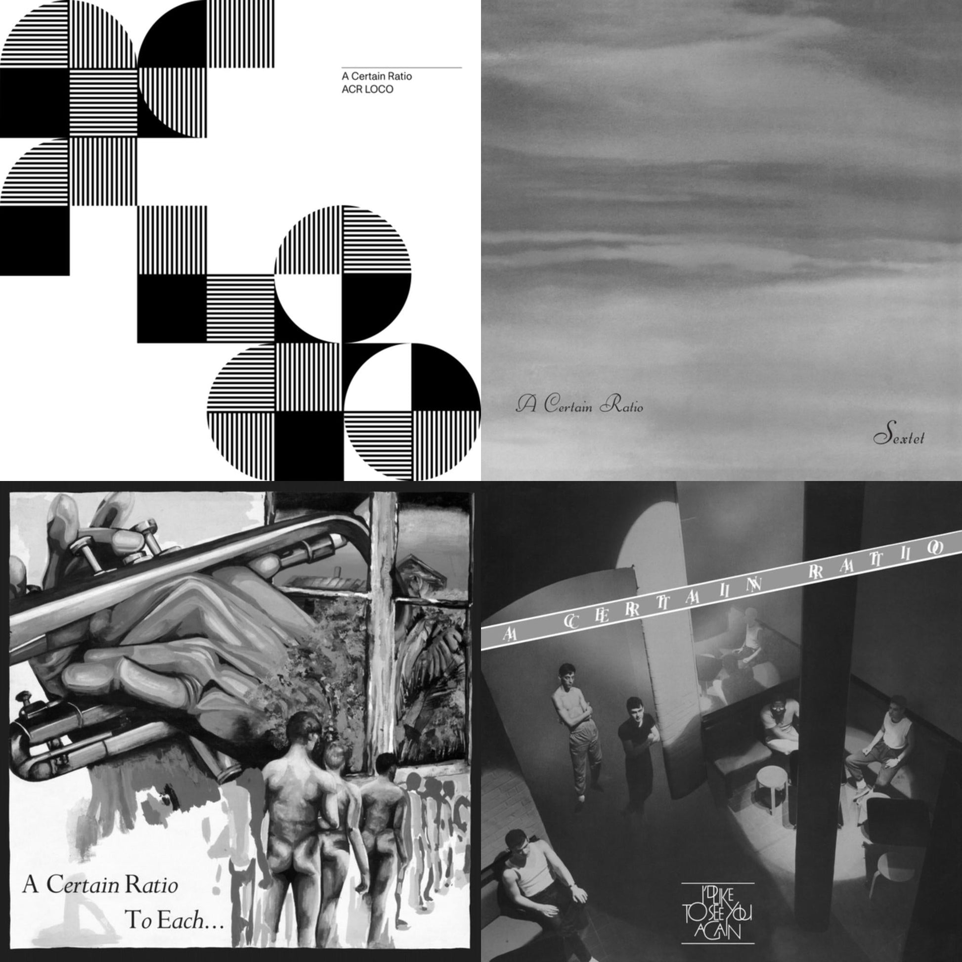 This is a 4 LP Vinyl SKU bundle.
1.This LP Vinyl is brand new.Format: LP VinylThis item's title is: To Each... (Limited Edition White LP Vinyl)Artist: A Certain RatioBarcode: 724596970560Release Date: 1/15/2021
2.This LP Vinyl is brand new.