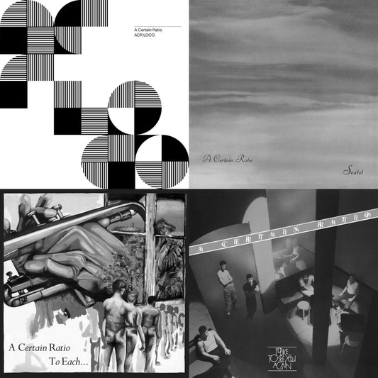 This is a 4 LP Vinyl SKU bundle.
1.This LP Vinyl is brand new.Format: LP VinylThis item's title is: To Each... (Limited Edition White LP Vinyl)Artist: A Certain RatioBarcode: 724596970560Release Date: 1/15/2021
2.This LP Vinyl is brand new.