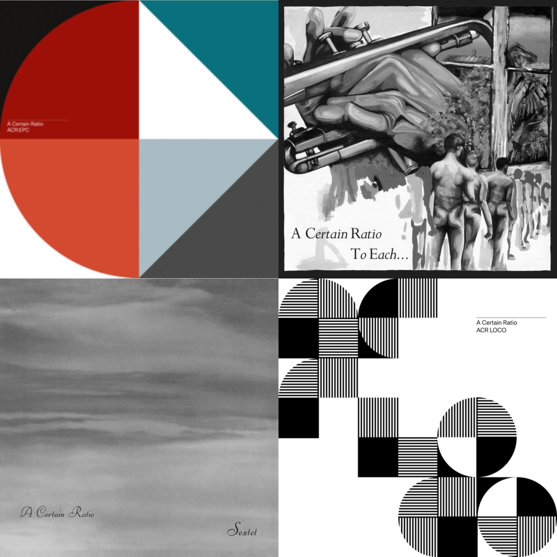 This is a 4 LP Vinyl SKU bundle.
1.This LP Vinyl is brand new.Format: LP VinylMusic Style: ElectroThis item's title is: Acr:Epc (Limited Edition/Cornflour Blue LP Vinyl)Artist: A Certain RatioLabel: MUTEBarcode: 5400863044350Release Date: 7/2/2021
2.This LP Vinyl is brand new.