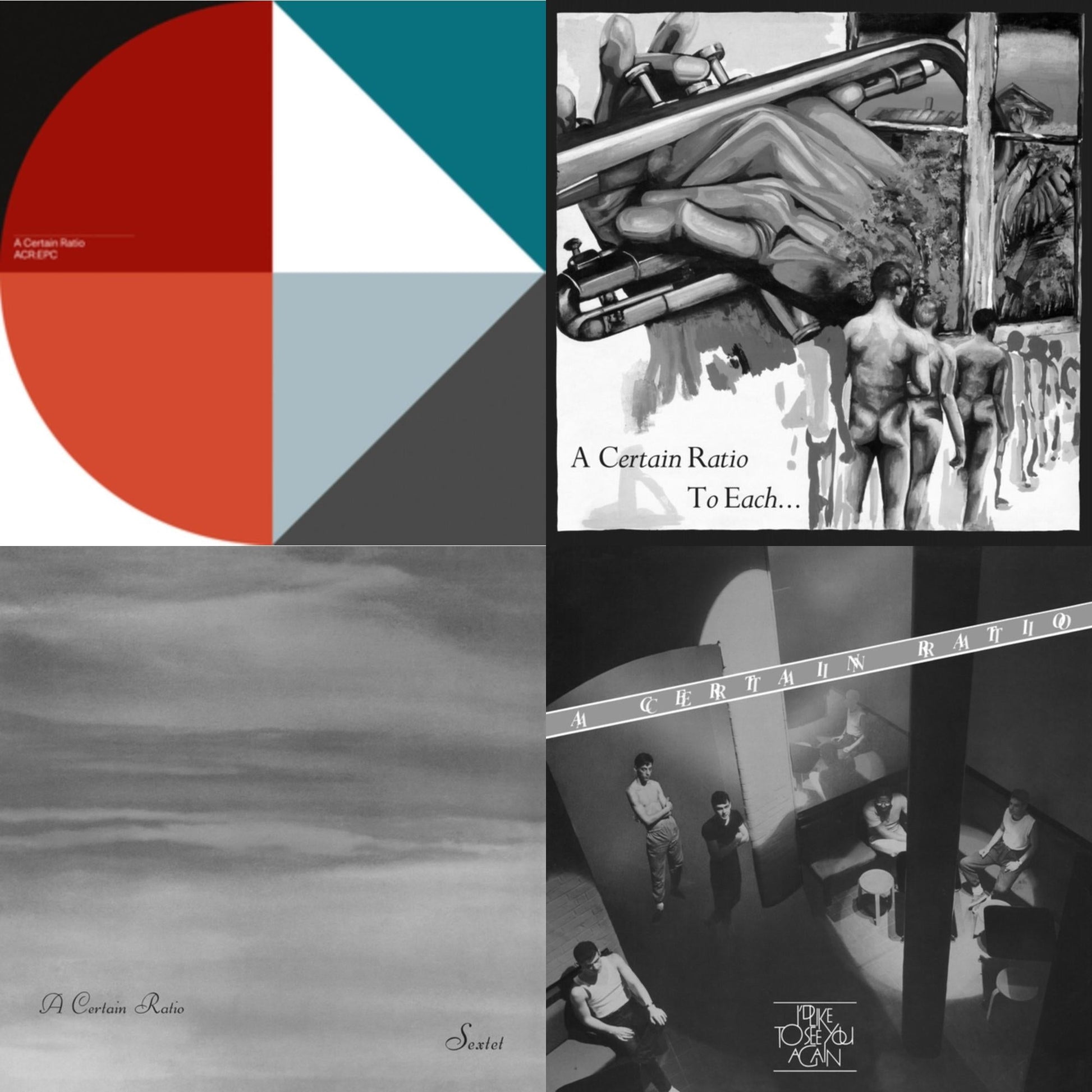 This is a 4 LP Vinyl SKU bundle.
1.This LP Vinyl is brand new.Format: LP VinylMusic Style: ElectroThis item's title is: Acr:Epc (Limited Edition/Cornflour Blue LP Vinyl)Artist: A Certain RatioLabel: MUTEBarcode: 5400863044350Release Date: 7/2/2021
2.This LP Vinyl is brand new.