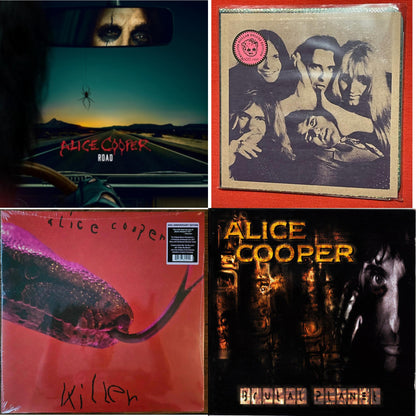 Road (Orange Marbled Vinyl/2LP/DVD) & Billion Dollar Babies (50Th Anniversary/Deluxe/3LP) & Killer (Expanded & Remastered/3LP) & Brutal Planet (2LP/45 RPM/180G/Brutal Brown Vinyl)