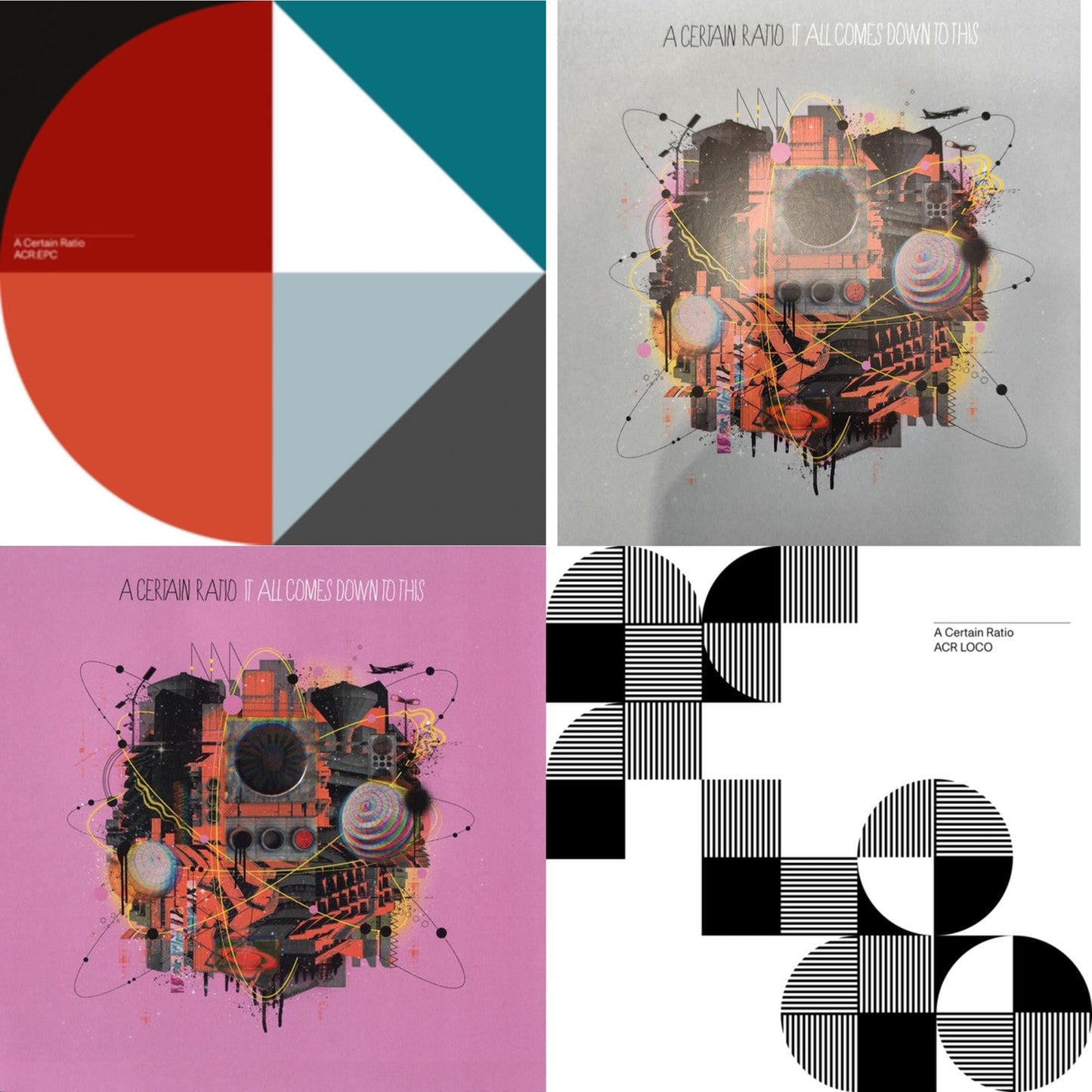 Acr:Epc (Limited Edition/Cornflour Blue LP Vinyl) & It All Comes Down To This & It All Comes Down To This (Limited/Neon Pink LP Vinyl) & Acr Loco (Limited Edition Color LP Vinyl)