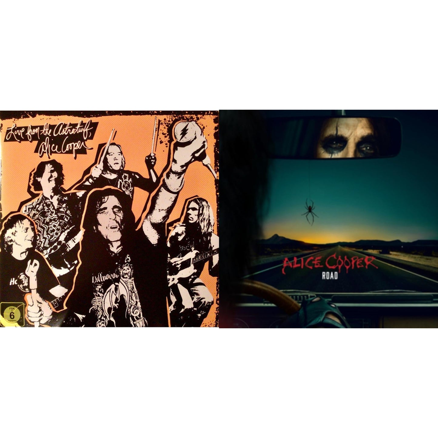 Live From The Astroturf (Apricoot LP Vinyl/DVD) & Road (Orange Marbled Vinyl/2LP/DVD)