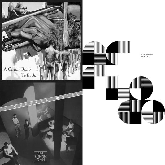 This is a 3 LP Vinyl SKU bundle.
1.This LP Vinyl is brand new.Format: LP VinylThis item's title is: To Each... (Limited Edition White LP Vinyl)Artist: A Certain RatioLabel: MUTEBarcode: 724596970560Release Date: 1/15/2021
2.This LP Vinyl is brand new.