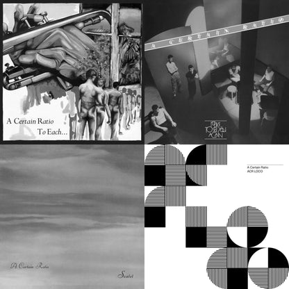 This is a 4 LP Vinyl SKU bundle.
1.This LP Vinyl is brand new.Format: LP VinylThis item's title is: To Each... (Limited Edition White LP Vinyl)Artist: A Certain RatioLabel: MUTEBarcode: 724596970560Release Date: 1/15/2021
2.This LP Vinyl is brand new.