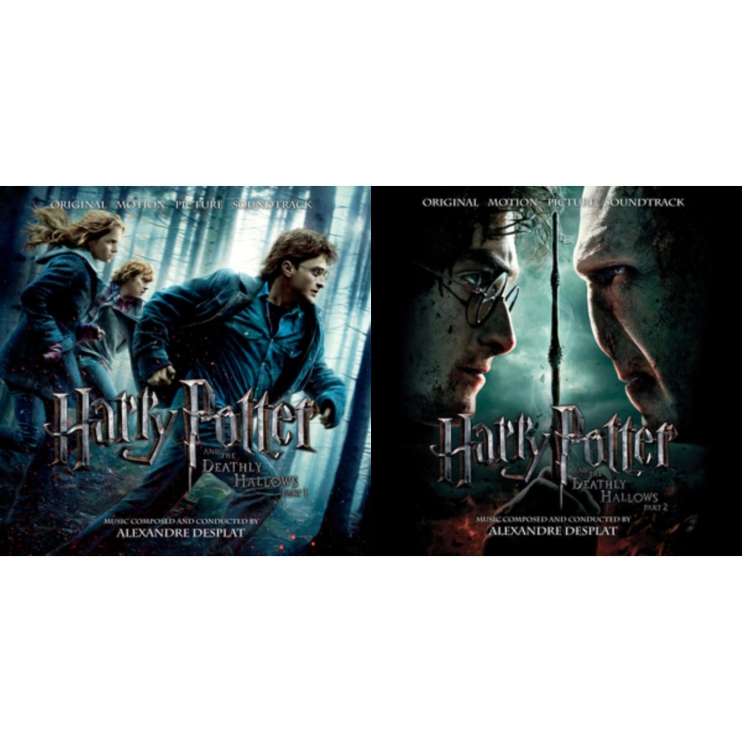 Harry Potter & The Deathly Hallows, Pt. 1 (Ost) (2LP) & Harry Potter & The Deathly Hallows, Pt. 2 (Ost) (2LP)