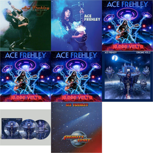 This is a 8 LP Vinyl SKU bundle.
1.This LP Vinyl is brand new.Format: LP VinylThis item's title is: Greatest Hits LiveArtist: Ace FrehleyBarcode: 020286236450Release Date: 2/4/2022
2.This LP Vinyl is brand new.
