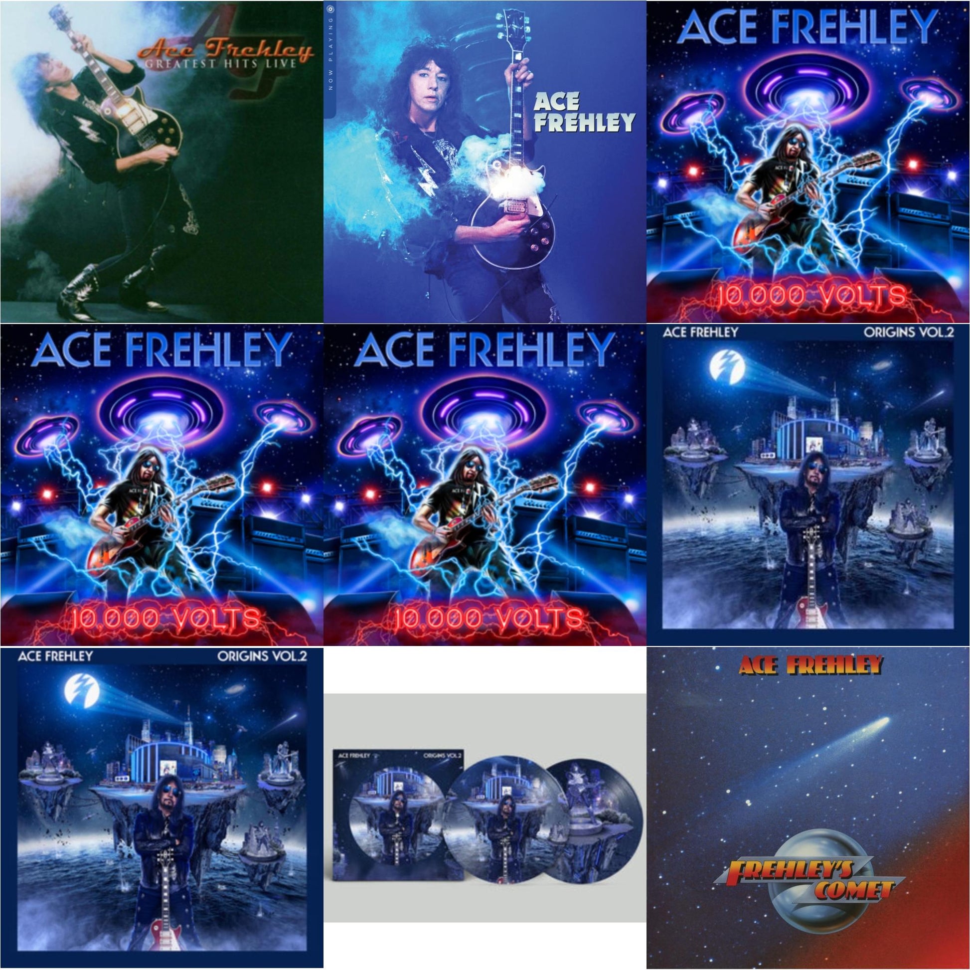 This is a 9 LP Vinyl SKU bundle.
1.This LP Vinyl is brand new.Format: LP VinylThis item's title is: Greatest Hits LiveArtist: Ace FrehleyBarcode: 020286236450Release Date: 2/4/2022
2.This LP Vinyl is brand new.