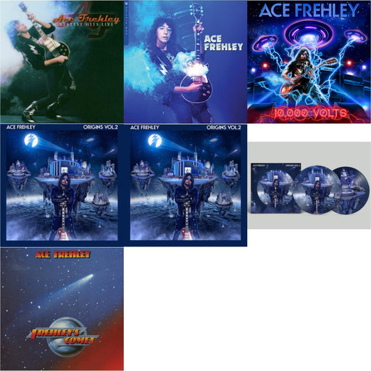 This is a 7 LP Vinyl SKU bundle.
1.This LP Vinyl is brand new.Format: LP VinylThis item's title is: Greatest Hits LiveArtist: Ace FrehleyBarcode: 020286236450Release Date: 2/4/2022
2.This LP Vinyl is brand new.