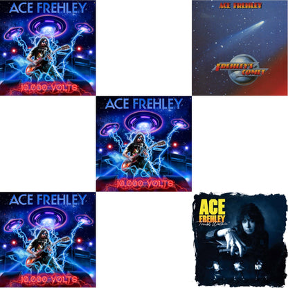 This is a 5 LP Vinyl SKU bundle.
1.This LP Vinyl is brand new.Format: LP VinylMusic Style: Hard RockThis item's title is: 10,000 Volts (Edge Only Splatter/Metal Gym Locker/Red Splatter LP Vinyl)Artist: Ace FrehleyLabel: MNRK HeavyBarcode: 634164402976Release Date: 2/23/2024
2.