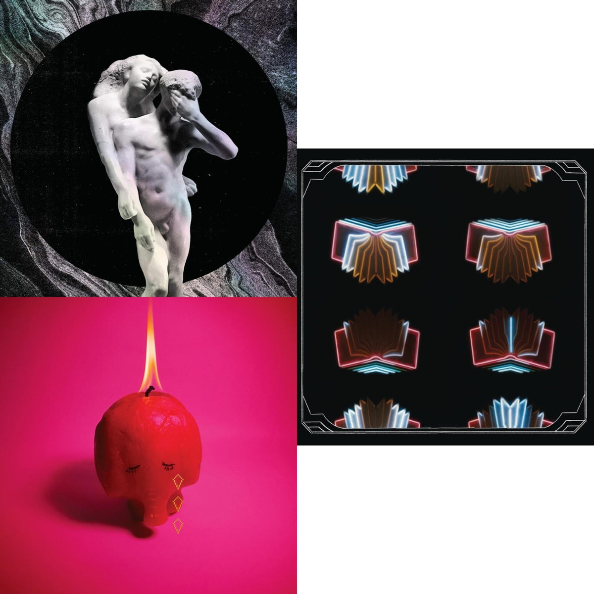 Reflektor (2LP/180G) & Pink Elephant & Neon Bible (2LP/150G/Gatefold)