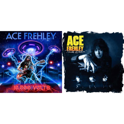 This is a 2 LP Vinyl SKU bundle.
1.This LP Vinyl is brand new.Format: LP VinylMusic Style: Hard RockThis item's title is: 10,000 Volts (Edge Only Splatter/Metal Gym Locker/Red Splatter LP Vinyl)Artist: Ace FrehleyLabel: MNRK HeavyBarcode: 634164402976Release Date: 2/23/2024
2.