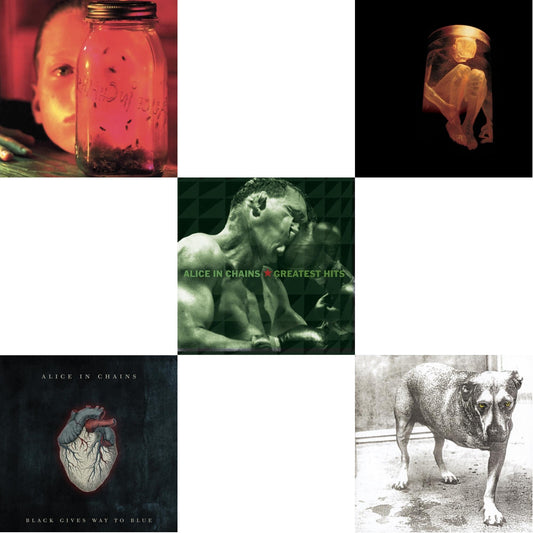 Jar Of Flies & Black Gives Way To Blue & Greatest Hits & Nothing Safe: Best Of The Box & Alice In Chains