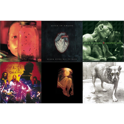 Jar Of Flies & Black Gives Way To Blue & Greatest Hits & Unplugged & Nothing Safe: Best Of The Box & Alice In Chains